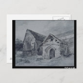 John Constable | Porch en transept van een kerk, c Briefkaart (Voorkant / Achterkant)