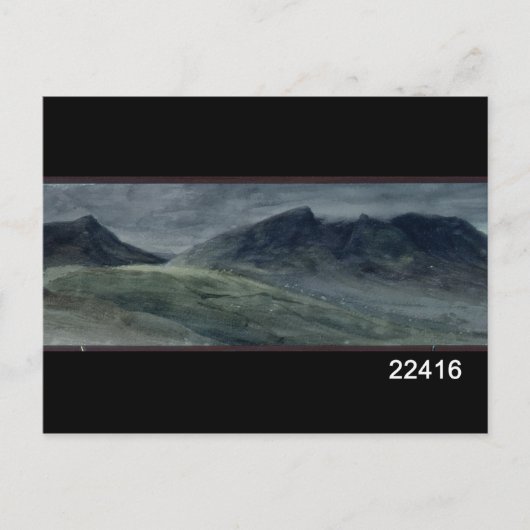 John Constable | Saddleback en deel van Skiddaw Briefkaart (Voorkant)