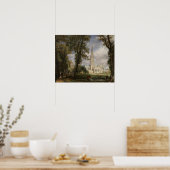 John Constable - Salisbury Cathedraal Poster (Keuken)