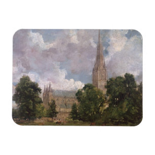 John Constable Salisbury Cathedraal uit de sout Magneet