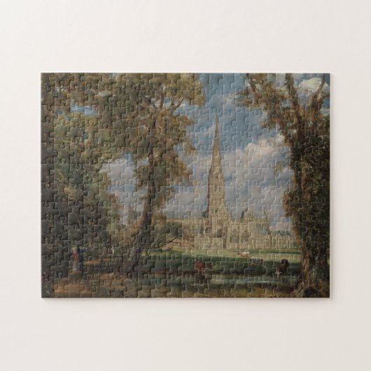 John Constable | Salisbury Cathedraal van de Berg Legpuzzel (Horizontaal)