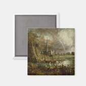 John Constable | Salisbury Cathedraal van de Mead Magneet (Voorkant / Achterkant)