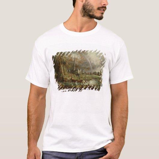 John Constable | Salisbury Cathedraal van de Mead T-shirt (Voorkant)
