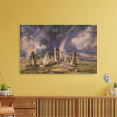 John Constable | Stonehenge, 1835 Canvas Afdruk (Insitu (Woonkamer))