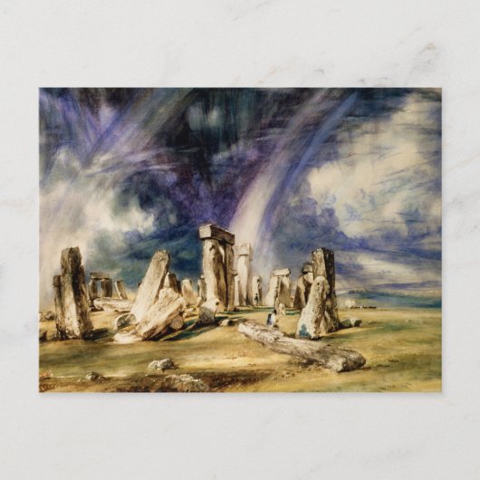 John Constable - Stonehenge Briefkaart (Voorkant)