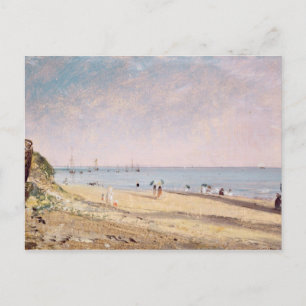 John Constable   Strand van Brighton (olie op Briefkaart