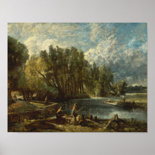 John Constable - Stratford Mill Poster