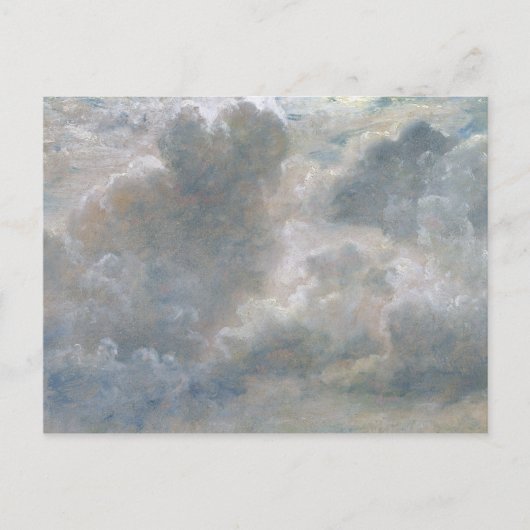 John Constable | Studie van Cumulus Clouds, 1822 ( Briefkaart (Voorkant)