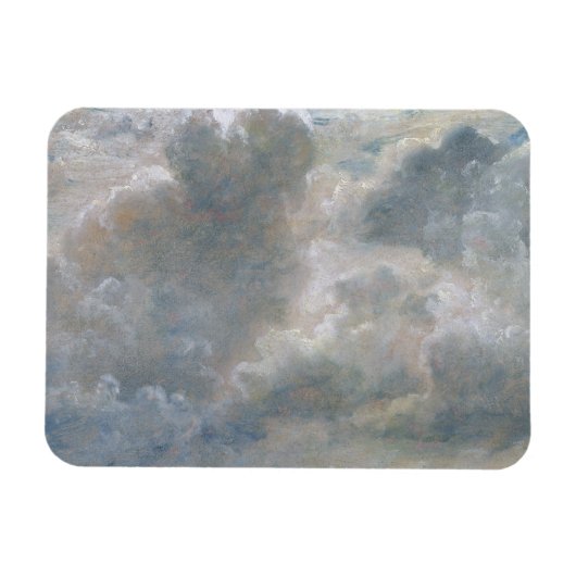 John Constable | Studie van Cumulus Clouds, 1822 ( Magneet (Horizontaal)