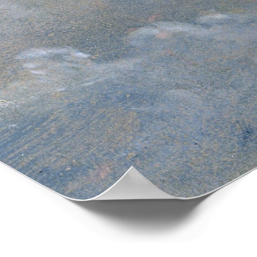 John Constable | Studie van Cumulus Clouds, 1822 ( Poster (Hoek)