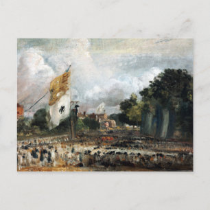 John Constable The Celebration in East Bergholt Briefkaart
