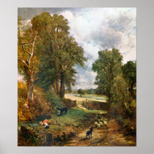 John Constable - The Cornfield of 1826 Poster