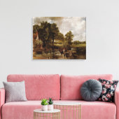 John Constable - The Hay Wain Canvas Afdruk (Insitu (Woonkamer))