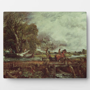 John Constable The Leaping Horse, c.1825 (olie o Fotoplaat