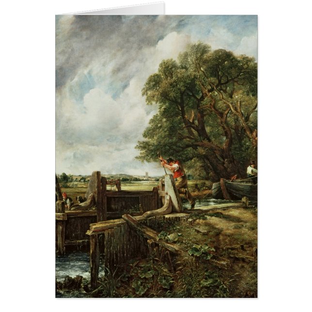 John Constable | The Lock, 1824 (Devant)