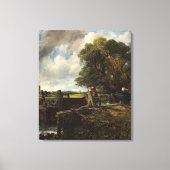  John Constable The Lock Canvas Afdruk (Voorkant)