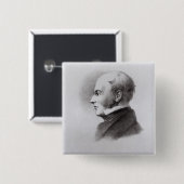 John Constable Vierkante Button 5,1 Cm (Voorkant /achterkant)