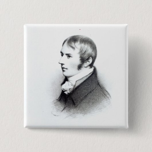 John Constable Vierkante Button 5,1 Cm (Voorkant)
