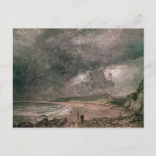 John Constable | Weymouth Bay met naderende Sto Briefkaart (Voorkant)