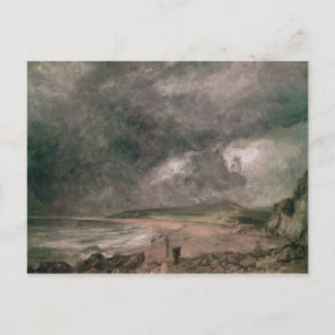 John Constable   Weymouth Bay met naderende Sto Briefkaart