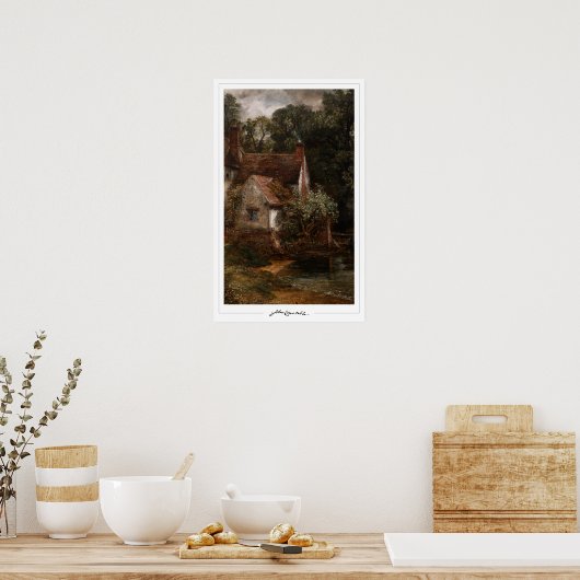 John Constable Zedign Art Poster #119 (Keuken)