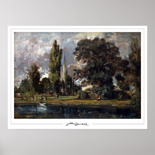 John Constable Zedign Art Poster #197 (Voorkant)
