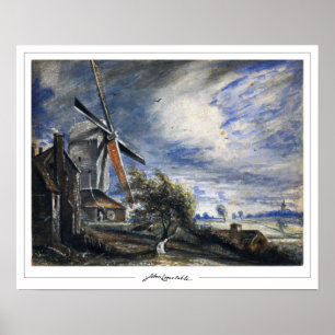 John Constable Zedign Art Poster #243-2