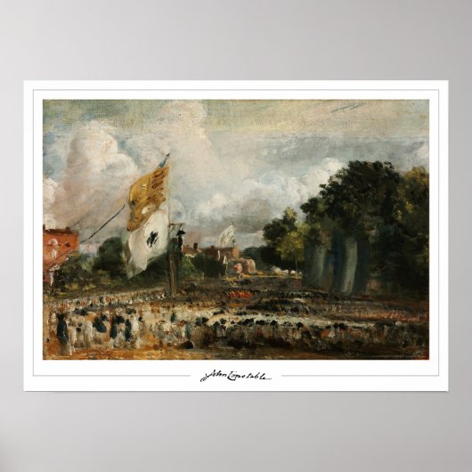 John Constable Zedign Art Poster #32 (Voorkant)