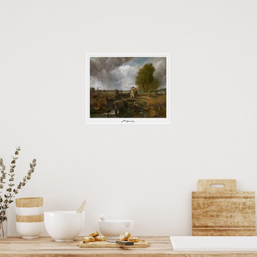 John Constable Zedign Art Poster #34-2 (Keuken)