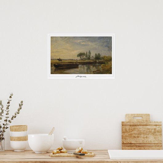 John Constable Zedign Poster d'art #11 (Cuisine)
