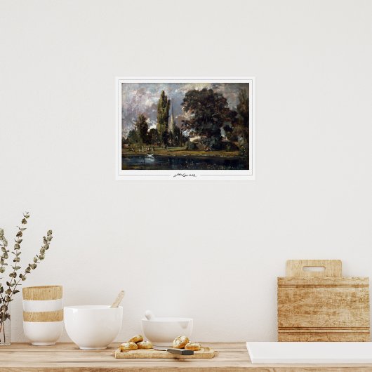 John Constable Zedign Poster d'art #197 (Cuisine)