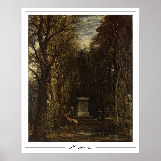 John Constable Zedign Poster d'art #20-2 (Devant)
