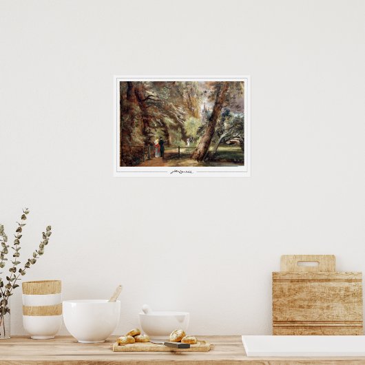 John Constable Zedign Poster d'art #409 (Cuisine)