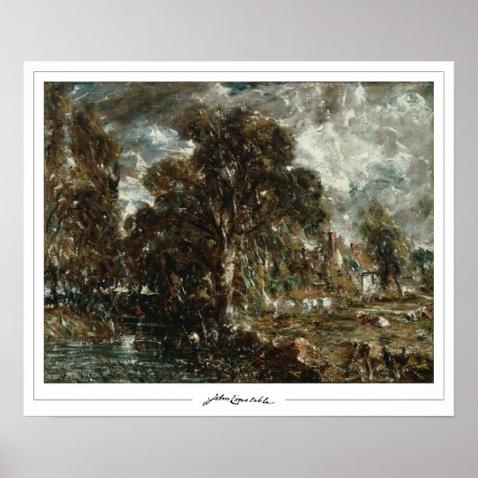 John Constable Zedign Poster d'art #9 (Devant)