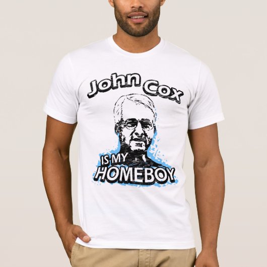 John Cox is mijn huisjongen T-shirt (Voorkant)
