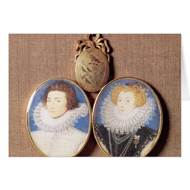 John Croker et son épouse Frances (Devant horizontal)