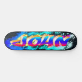 JOHN Customisé Graffiti Skateboard (Horz)