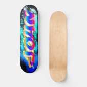 JOHN Customisé Graffiti Skateboard (Recto)