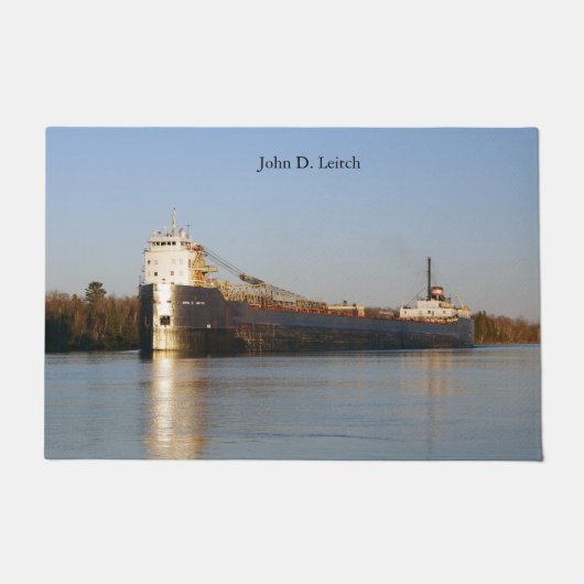 John D. Leitch deurmag Deurmat (Voorkant)