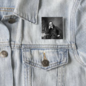 John Dalton Vierkante Button 5,1 Cm (In situ)