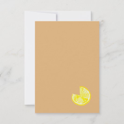 John Daly Invitation Kaart (Achterkant)