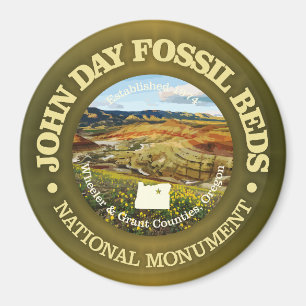 John Day Fossil Bedden (NM) Magneet