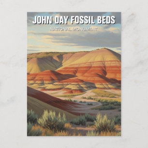 John Day Fossil Beds Nationaal Monument Oregon Briefkaart
