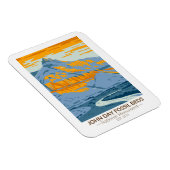 John Day Fossil Beds Nationaal Monument Oregon Magneet (Rechterzijde)