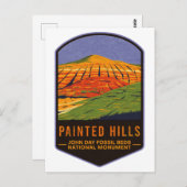 John Day Fossil Beds National Monument Briefkaart (Voorkant / Achterkant)