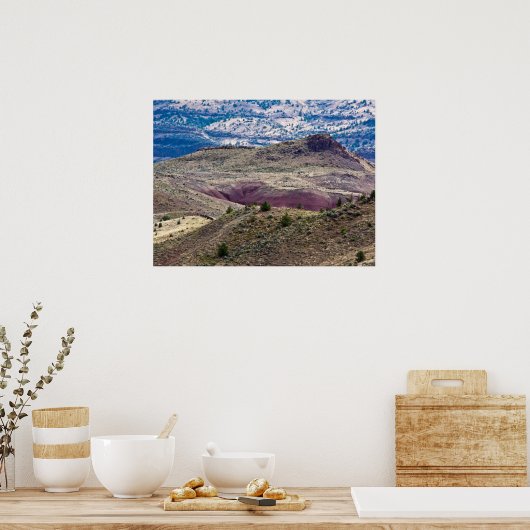 John Day Fossil Beds National Monument (Oregon) Poster (Keuken)