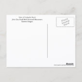 John Day Fossil Beds National Monument Travel Briefkaart (Achterkant)