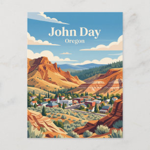 John Day, Oregon Briefkaart