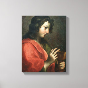 John de Evangelist Canvas Afdruk