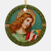 John de Evangelist (JMAS 06) Keramisch Ornament (Voorkant)